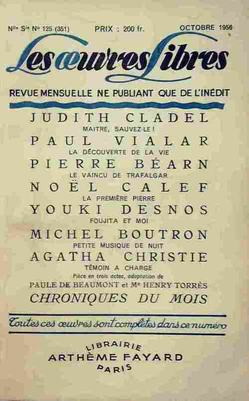 Livrenpoche : Maitre, sauvez-le / La découverte de la vie / Le vaincu de Trafalgar / ... - Collectif - Livre
