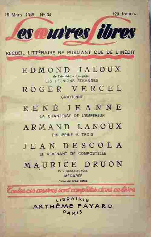 Livrenpoche : Les réunions étranges / Gratienne / La chanteuse de l'empereur / Philippine à trois / ... - Collectif - Livre