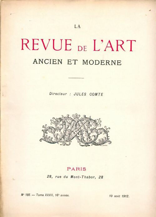 Livrenpoche : Revue de l'art ancien et moderne n°185 - Collectif - Livre
