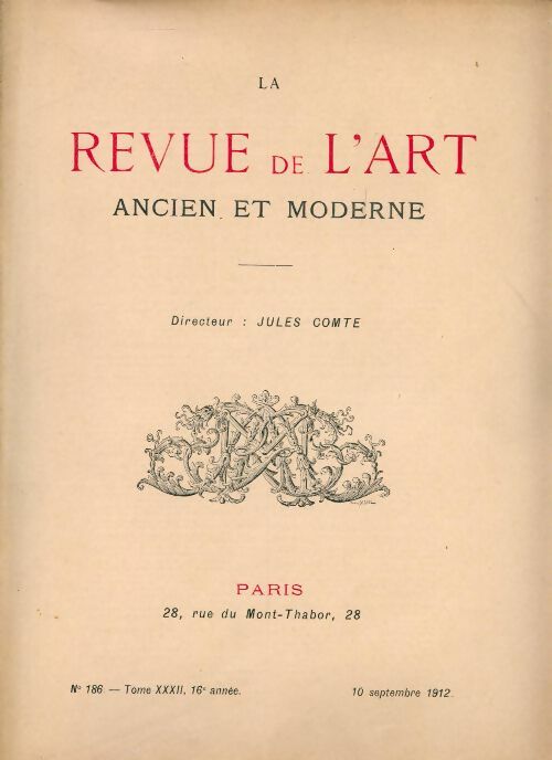 Livrenpoche : Revue de l'art ancien et moderne n°186 - Collectif - Livre