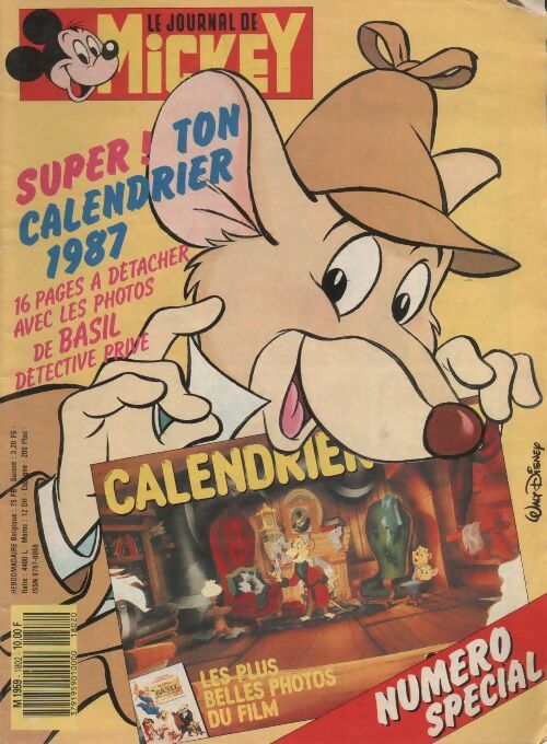 Livrenpoche : Le journal de Mickey n°1802 :  - Disney - Livre