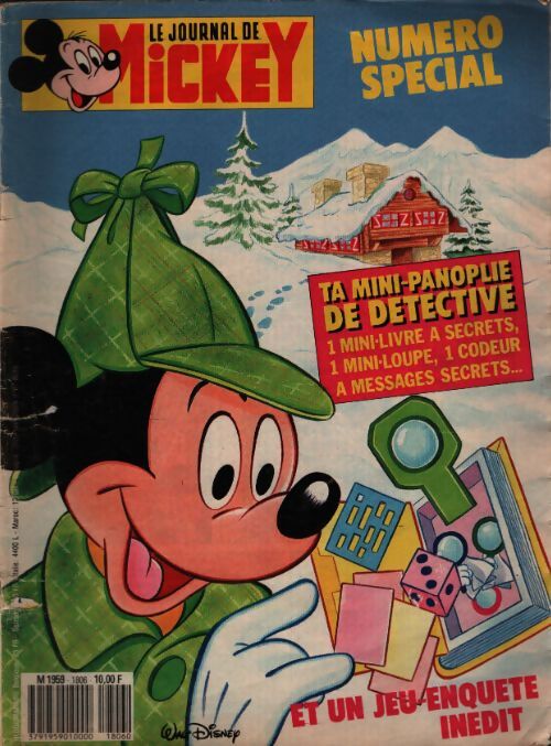 Le journal de Mickey n°1806 - Disney - Livre