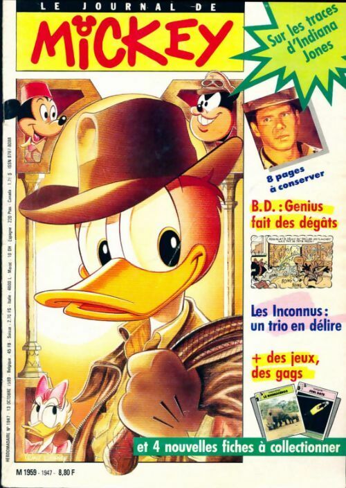 Livrenpoche : Le journal de Mickey n°1947 :  - Disney - Livre