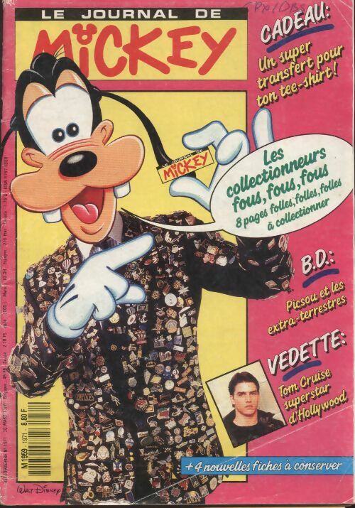 Livrenpoche : Le journal de Mickey n°1971 : Les collectionneurs fous, fous, fous - Disney - Livre