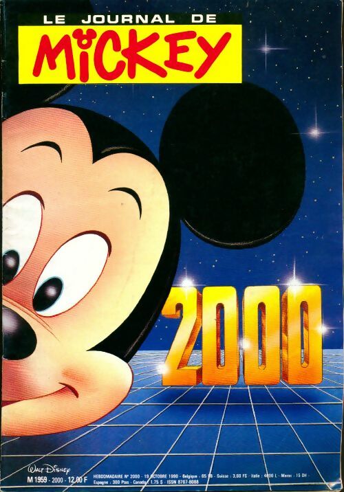 Livrenpoche : Le journal de Mickey n°2000 - Disney - Livre