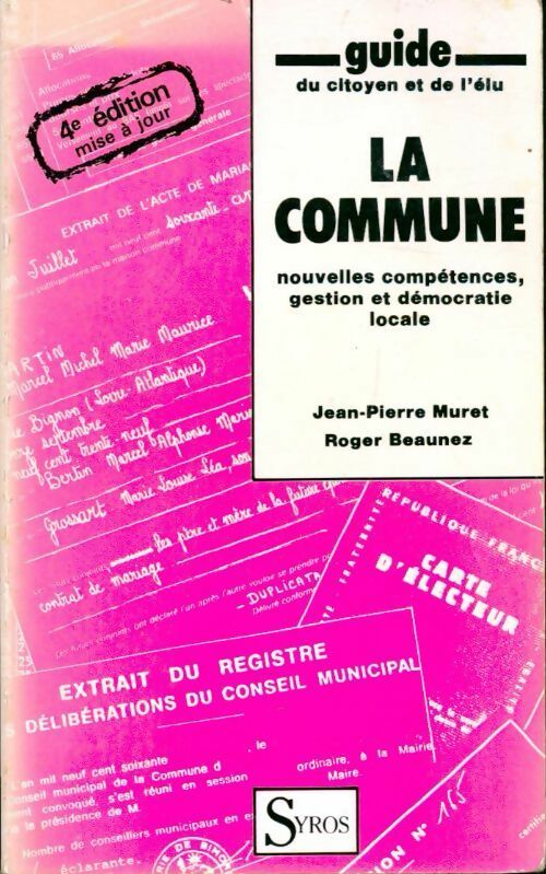 Livrenpoche : La Commune - Jean-Pierre Muret - Livre