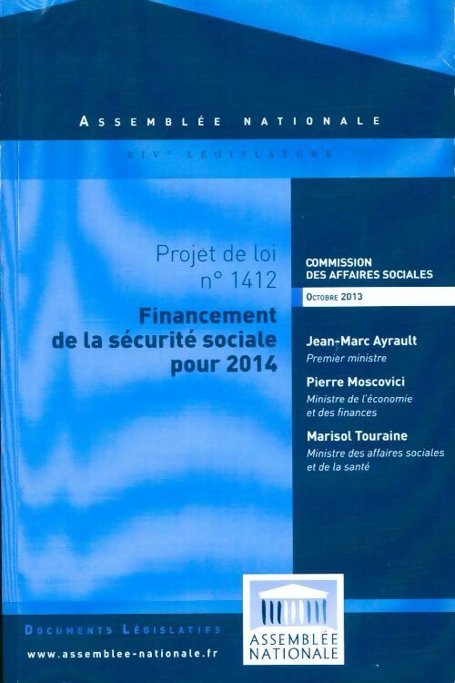 Livrenpoche : Financement pour la Sécurité Sociale pour 2014 - Collectif - Livre