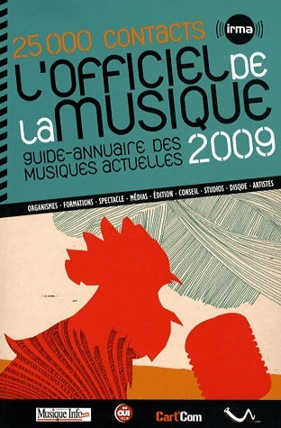 Livrenpoche : L'officiel de la musique 2009 - Collectif - Livre