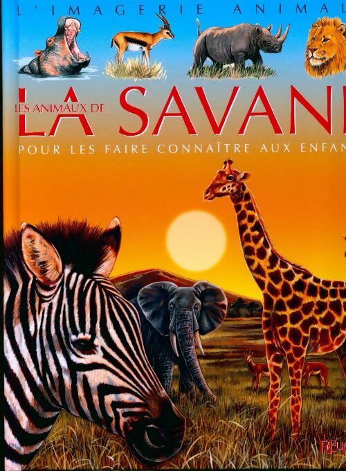 Livrenpoche : Les animaux de la savane - Emilie Beaumont - Livre