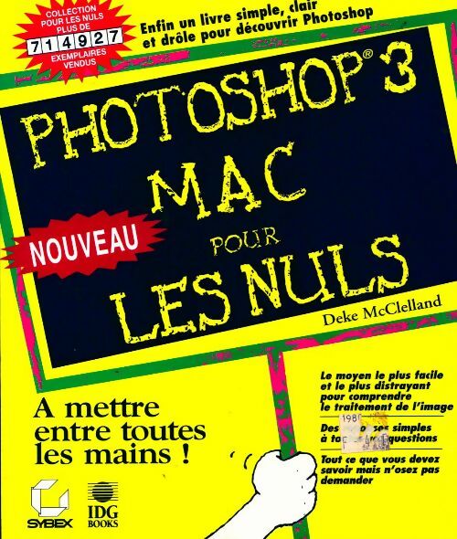 Livrenpoche : Photoshop 3 Mac - Deke McClelland - Livre