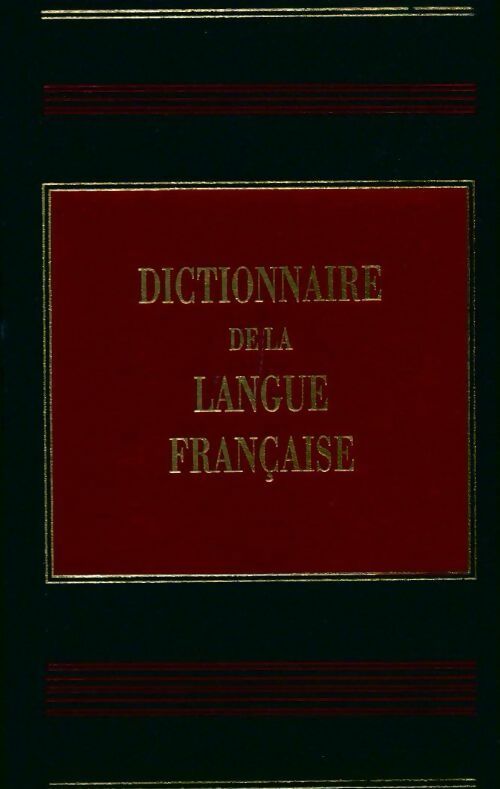 Livrenpoche : Dictionnaire de la langue française - Inconnu - Livre