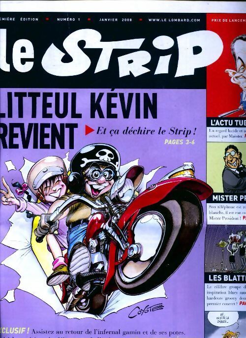 Livrenpoche : Le strip n°1 -  - Livre