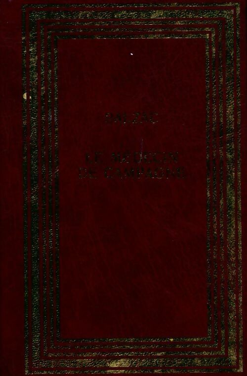 Livrenpoche : Le médecin de campagne - Honoré De Balzac - Livre