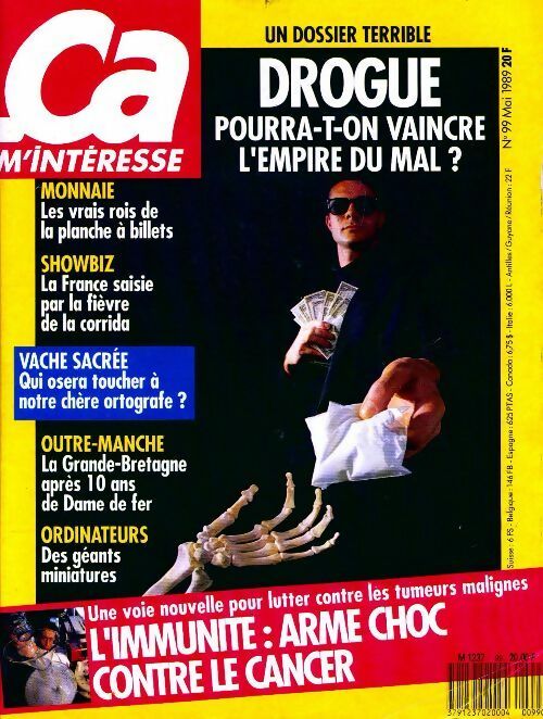 Livrenpoche : Ca m'intéresse n° 99 : Drogue, pourra-t-on vaincre l'empire du mal ? - Collectif - Livre