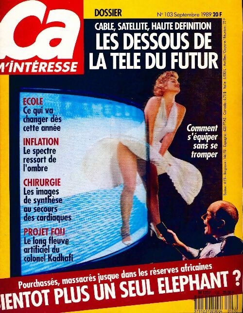 Livrenpoche : Ca m'intéresse n°103 : Les dessous de la télé du futur - Collectif - Livre