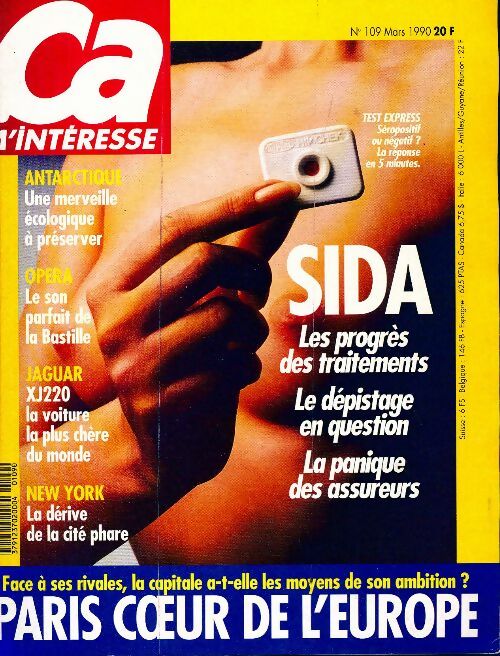 Livrenpoche : Ca m'intéresse n°109 : SIDA - Collectif - Livre