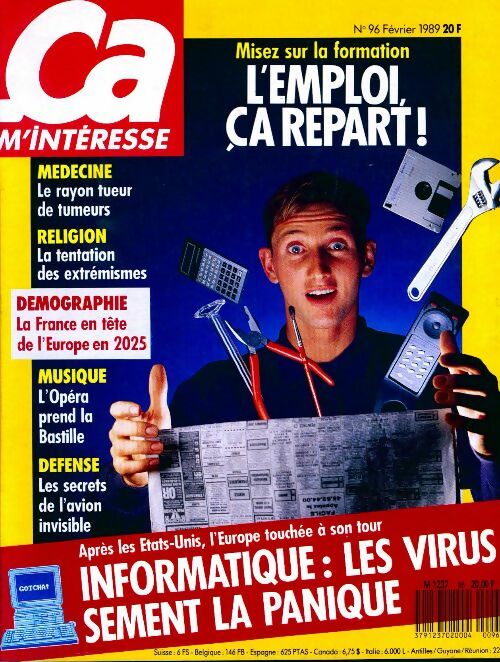 Livrenpoche : Ca m'intéresse n°96 : L'emploi, ça repart - Collectif - Livre