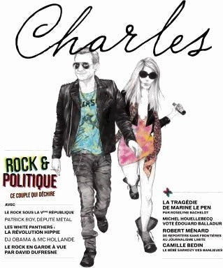 Livrenpoche : Charles numéro°4. Rock et politique - Collectif - Livre