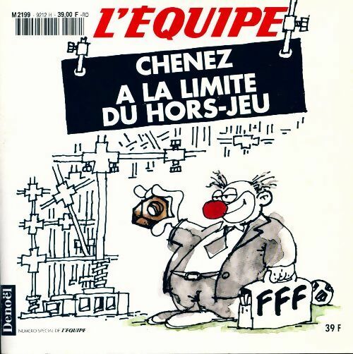 Livrenpoche : À la limite du hors-jeu - Bernard Chenez - Livre