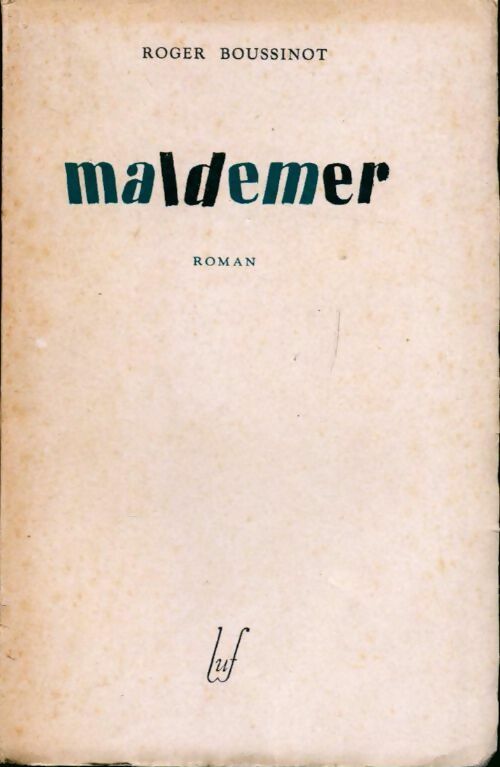 Livrenpoche : Maldemer - Roger Boussinot - Livre