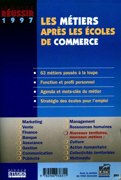 Livrenpoche : Les métiers après les écoles de commerce - Collectif - Livre