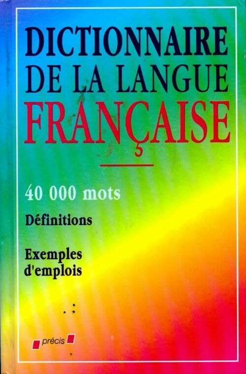Livrenpoche : Dictionnaire de la langue française - Dubois - Livre