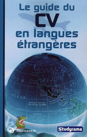 Le guide du CV en langues étrangères - X -  Studyrama GF - Livre