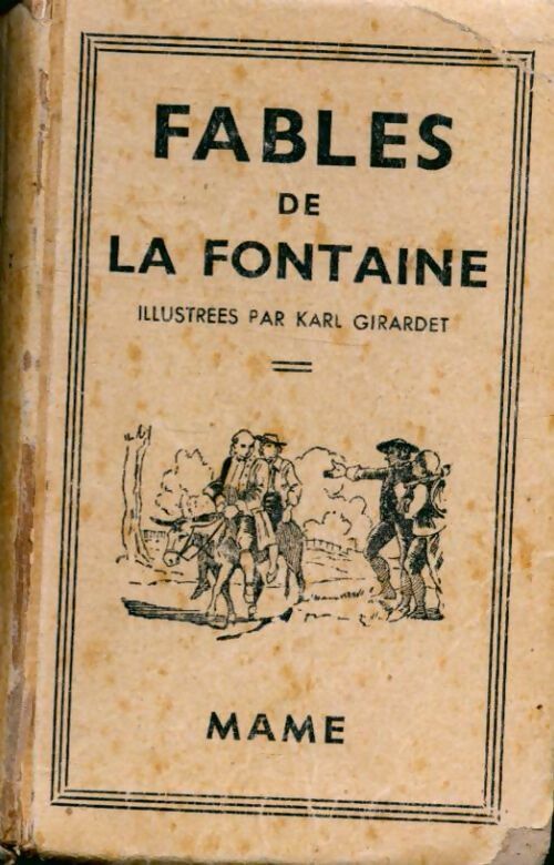 Livrenpoche : Fables - Jean De La Fontaine - Livre