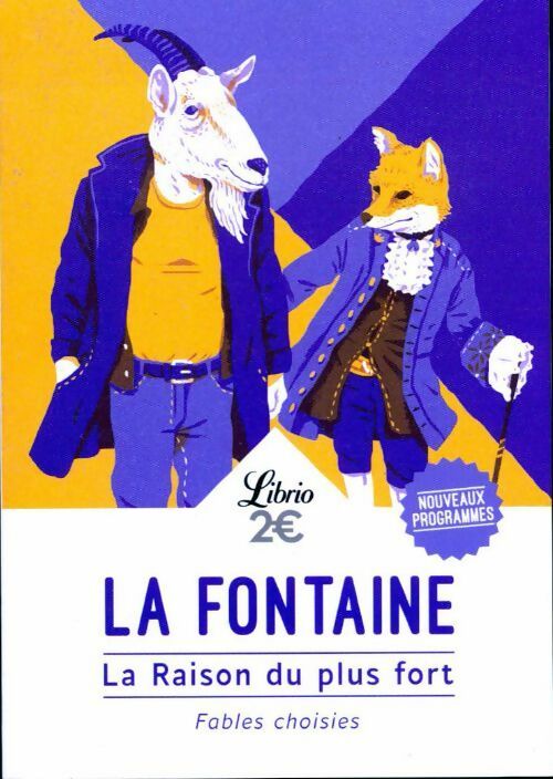 La raison du plus fort - Jean De La Fontaine -  Librio - Livre