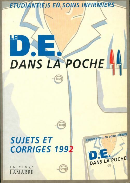 Livrenpoche : Le de dans la poche.  Sujets et corrigés 1992 - Micheline Ribaut - Livre