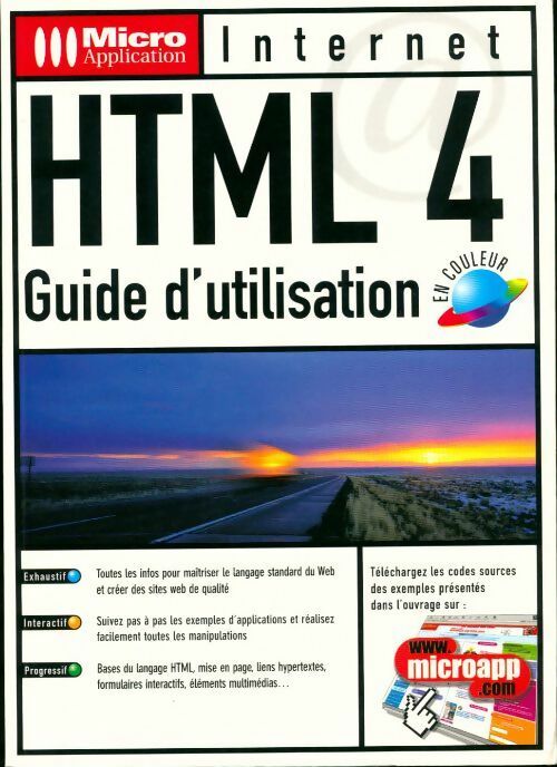 Livrenpoche : Html 4. Guide d'utilisation en couleur - Michael Burger - Livre