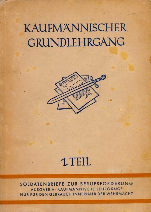 Livrenpoche : Kaufmannischer grundlehrgang 1 : Teil - Inconnu - Livre