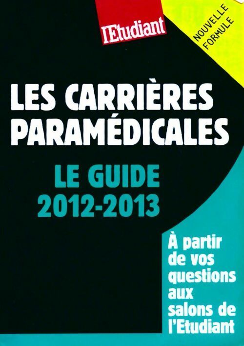 Livrenpoche : Les carrières paramédicales - Elodie Raitière - Livre