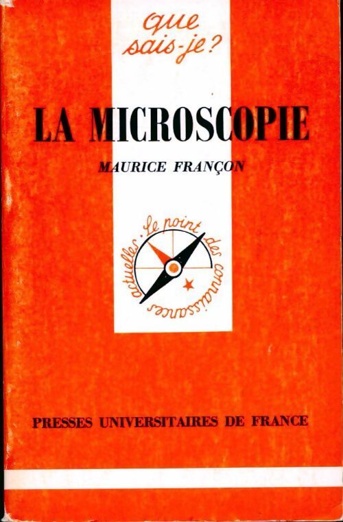 La microscopie - Mathieu Françon - Livre