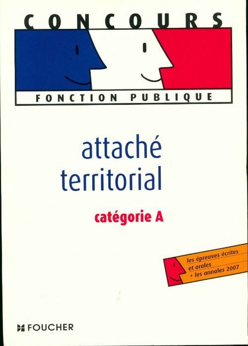 Attaché territorial.  Catégorie A - Anne-Sophie Hardy -  Concours fonction publique - Livre