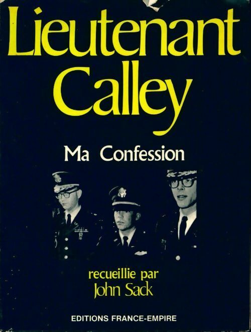 Livrenpoche : Ma confession - Lieutenant Calley - Livre