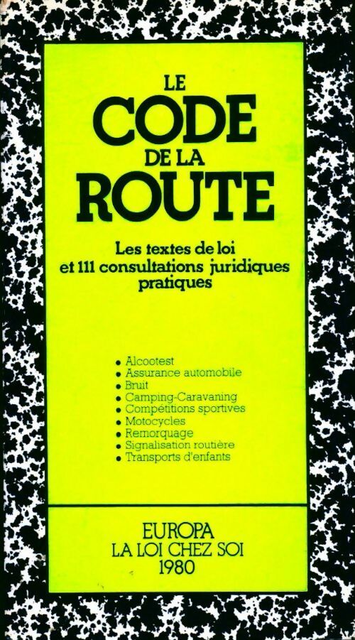 Livrenpoche : Le code de la route - Pierre Pruvost - Livre