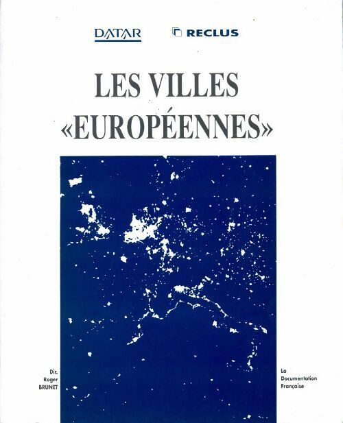 Livrenpoche : Les villes européennes - Roger Brunet - Livre