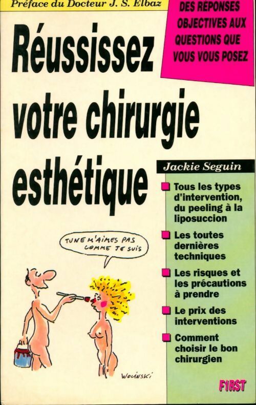 Livrenpoche : Réussissez votre chirurgie esthétique - Jackie Séguin - Livre