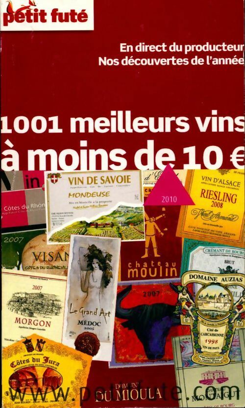 Livrenpoche : 1001 meilleurs vins à moins de 10 euros - Collectif - Livre