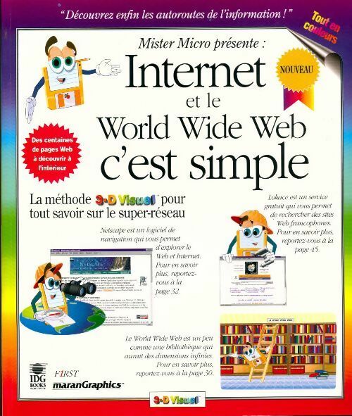Livrenpoche : Internet et le world wide web, c'est simple - MaranGraphics - Livre