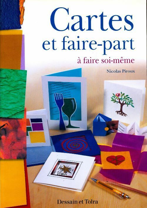 Livrenpoche : Cartes et faire-part à faire soi-même - Nicolas Piroux - Livre