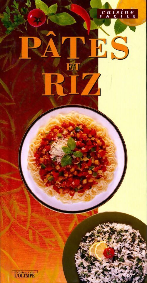 Livrenpoche : Pâtes et riz - Angela Rahaniotis - Livre