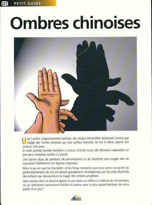 Livrenpoche : Ombres chinoises - Eric Forêt - Livre