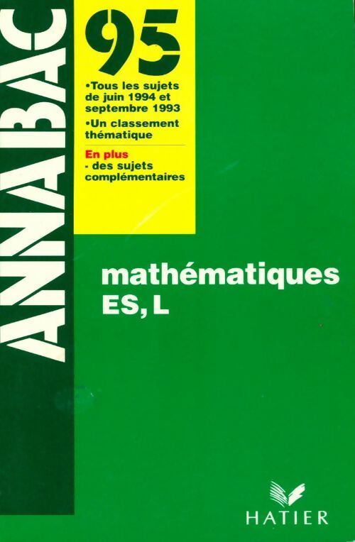 Livrenpoche : Mathematiques ES, L - Collectif - Livre