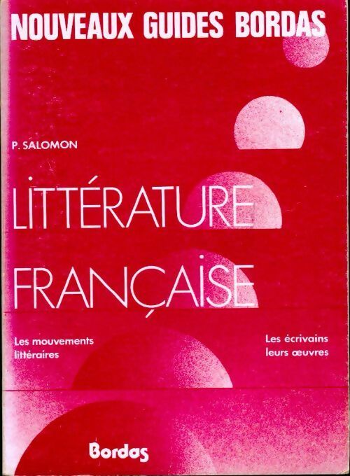 Livrenpoche : Littérature française - Pierre Salomon - Livre