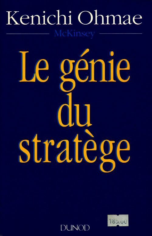 Le génie du stratège - Kenichi Ohmae - Livre