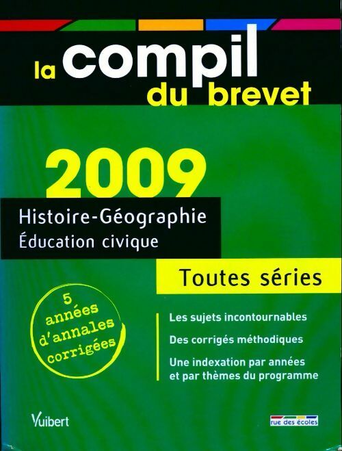 Livrenpoche : Histoire-géographie, éducation civique 2009 - judith Bertrand - Livre