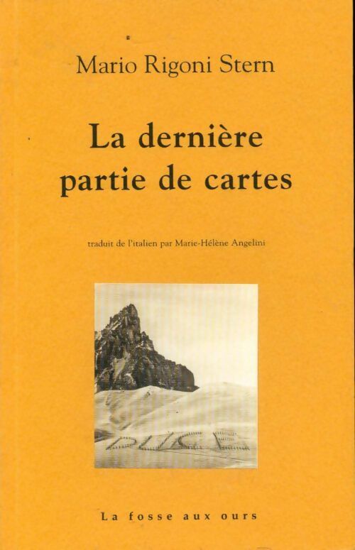 Livrenpoche : La dernière partie de cartes - Mario Rigoni Stern - Livre