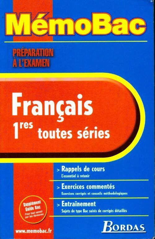 Livrenpoche : Francais 1ères toutes séries - Valérie Assan - Livre